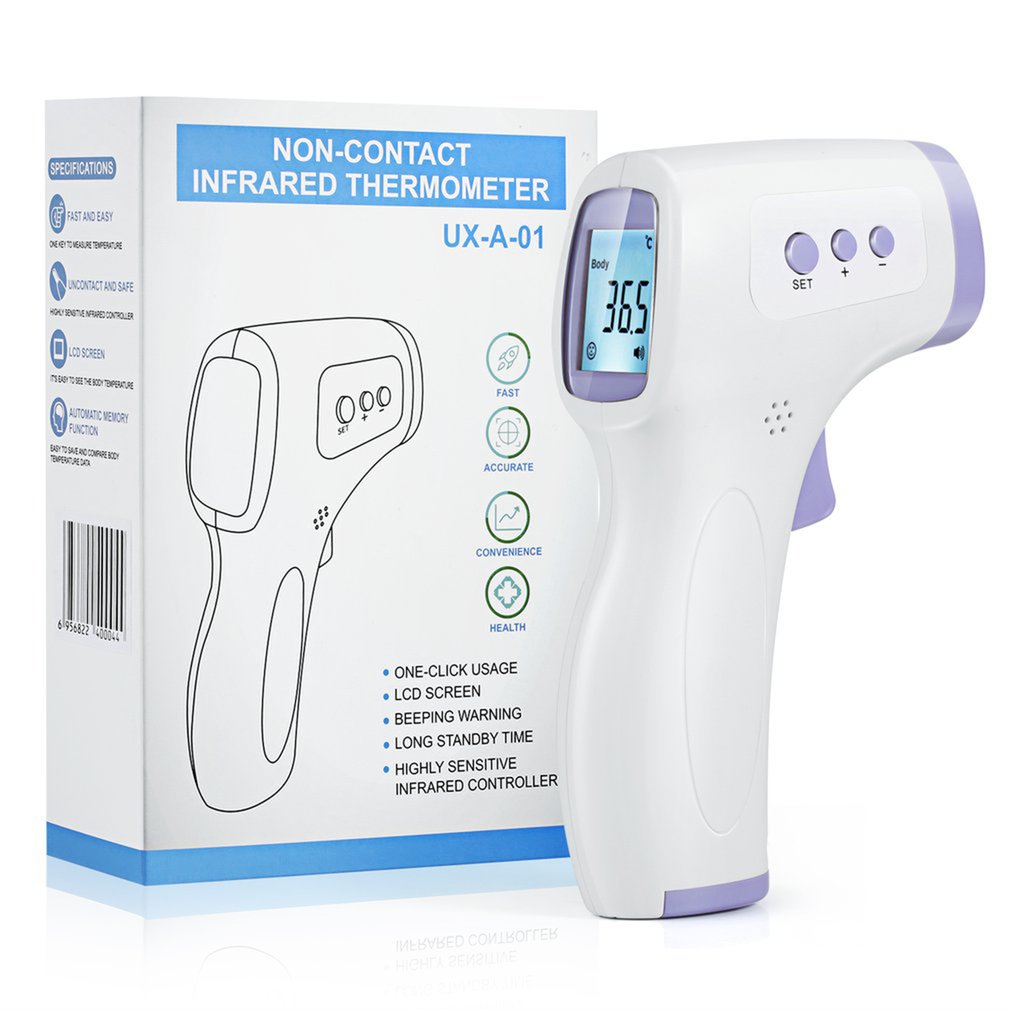Termômetro Infravermelho Digital Bebês e Adultos Basic UX-A-01