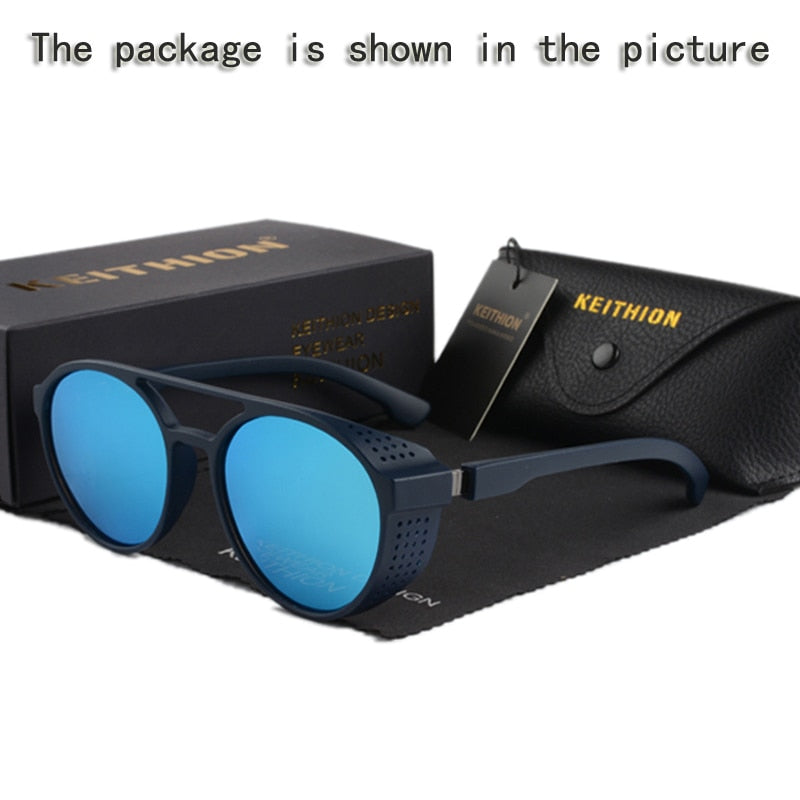 Óculos de Sol Steampunk Retro Colors Proteção UV