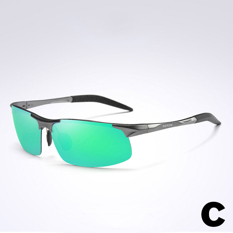 Óculos de Sol AORON Classic c/ Lente Colorida Polarizada UV400 Protection