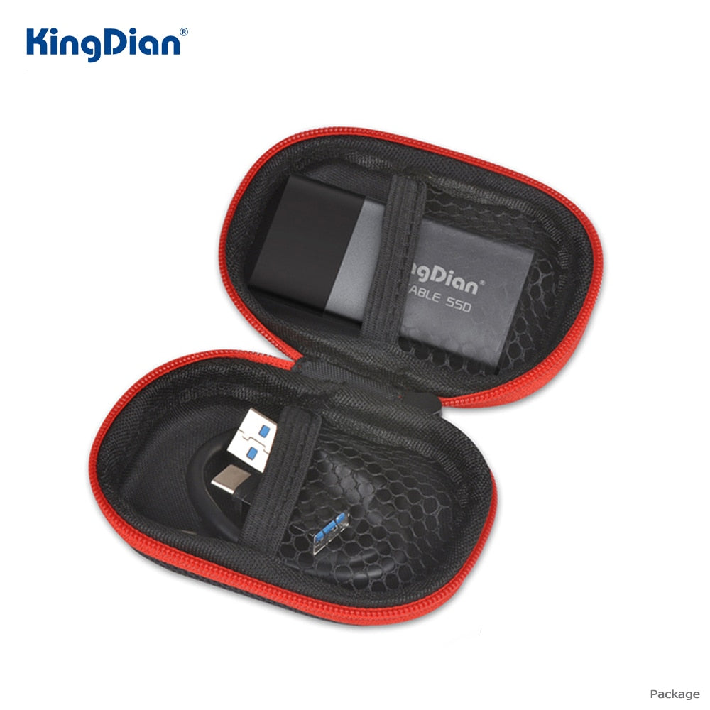 KingDian® - Mini SSD Externo 120gb-2tr Tipo-C/USB 3.0