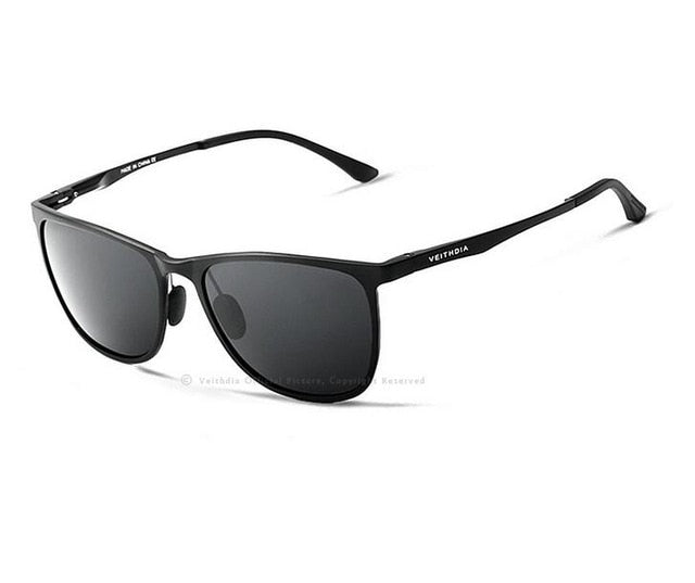 Óculos de Sol Retrô VEITHDIA® Lente Polarizada + Proteção UV400