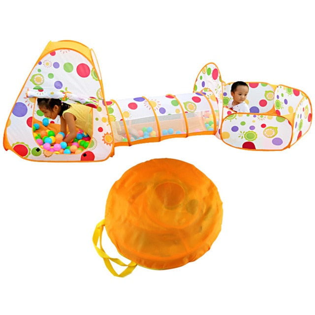 Playground Infantil EspaçoKids® Tenda com Piscina p/ Bolinhas