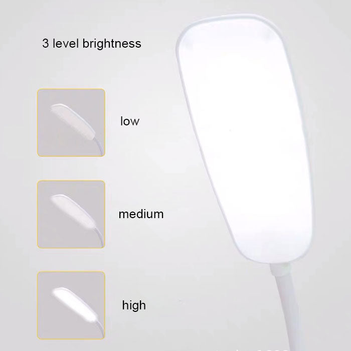 Luminária Abajur Recarregável USB Led 3 Níveis