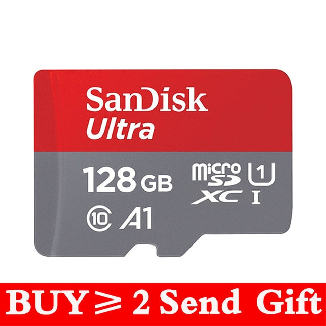Cartão de Memória SanDisk Classe 10 - 32GB 64GB 128GB