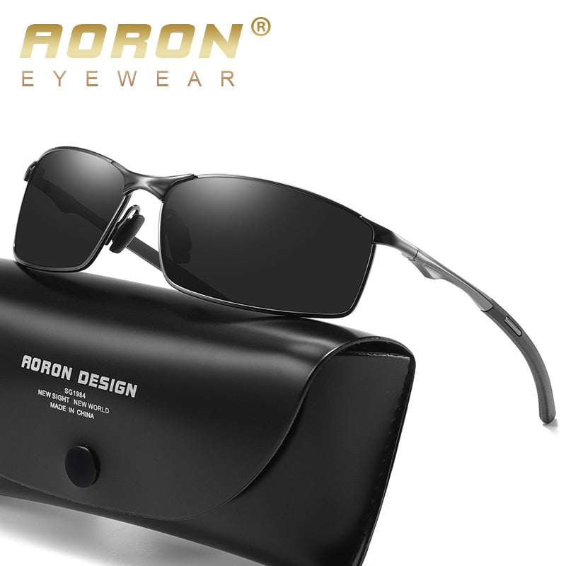Óculos de Sol Polarizado Aoron® Harley Proteção UV400 + Acessórios