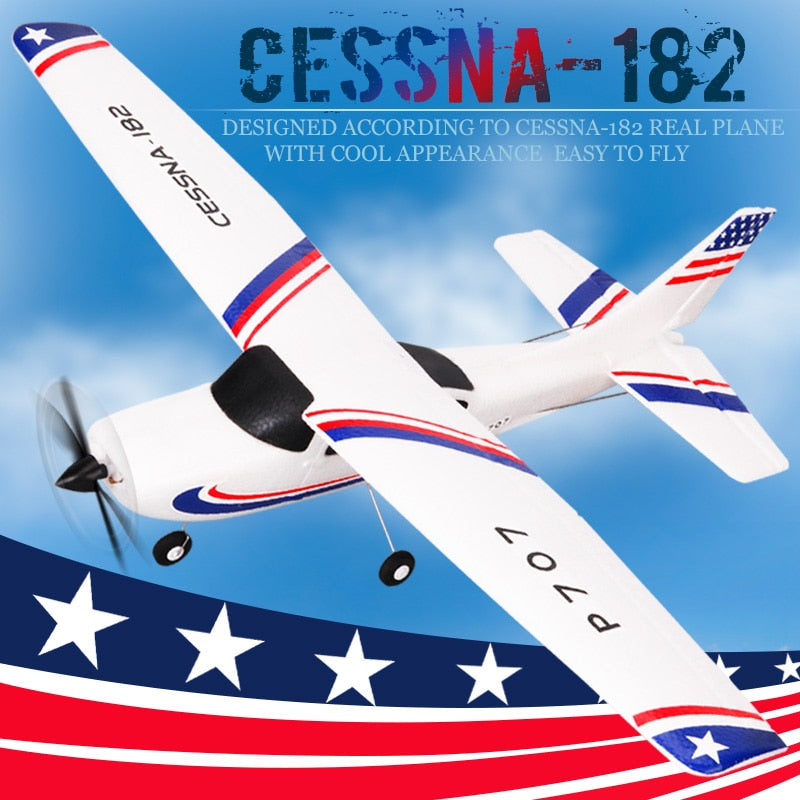 Aeromodelo Cessna P707 2.4Ghz com Giroscópio