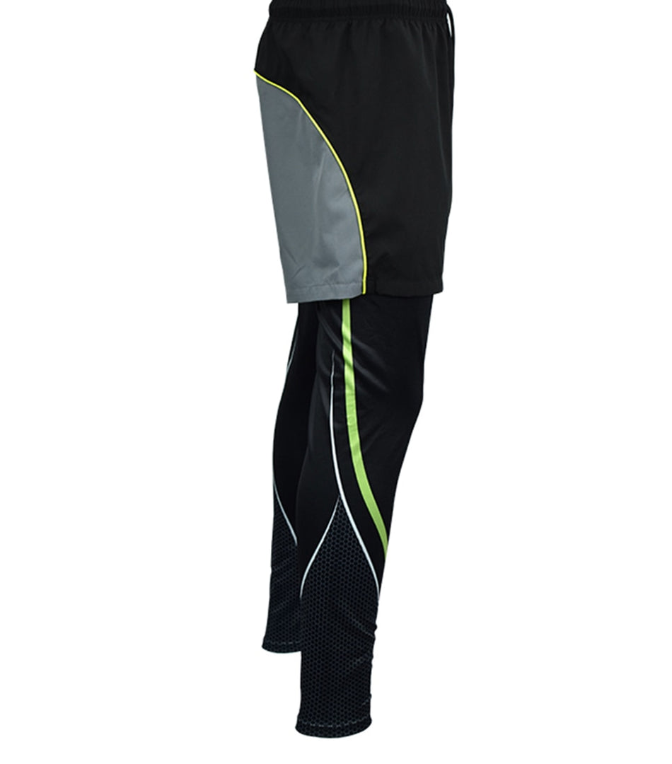 Short Masculino Legging Listrada Compressão Esportes Corrida Dry Fit 2 em 1
