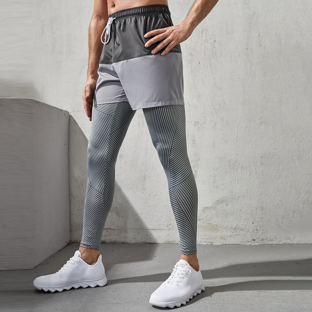 Short Masculino Legging Fitness Listrada Compressão Dry Fit 2 em 1 –  Lojativa