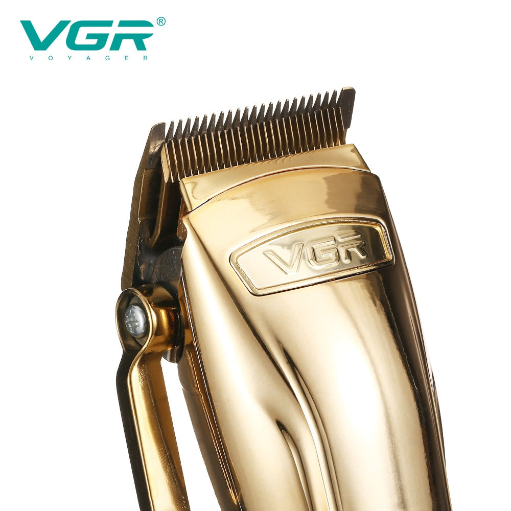 Máquina de Corte Profissional s/ Fio VGR® 662 Gold LED