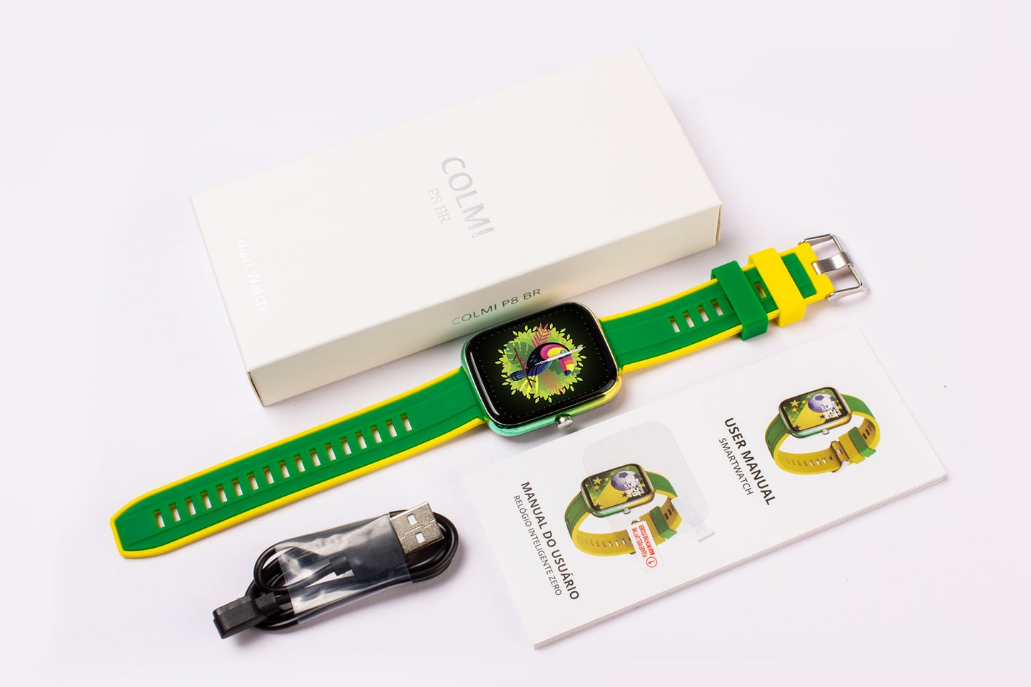 Relógio Smartwatch Colmi® P8BR IP67