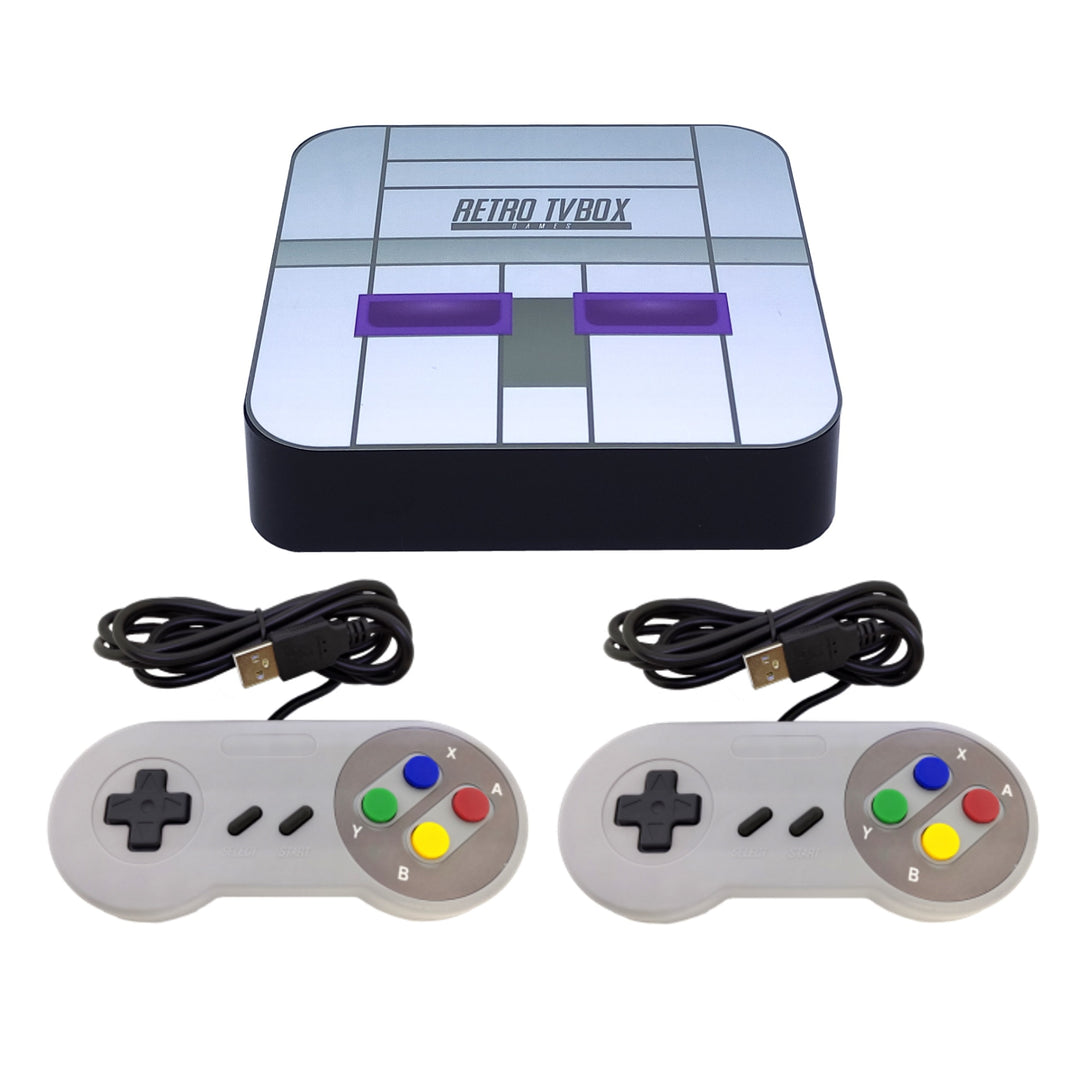 Console de Videogames Retrô Super Nintendo e Com 8500 Jogos + 2 Controles
