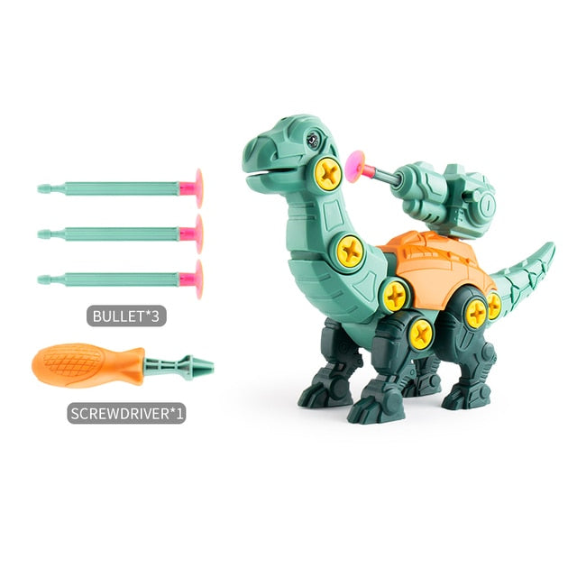 Dinossauro Mecânico de Brinquedo Montável